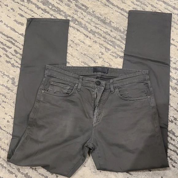 J Brand Jeans Men's Kane Straight-Fit Pant with 34" Inseam Herb - Picture 8 of 8